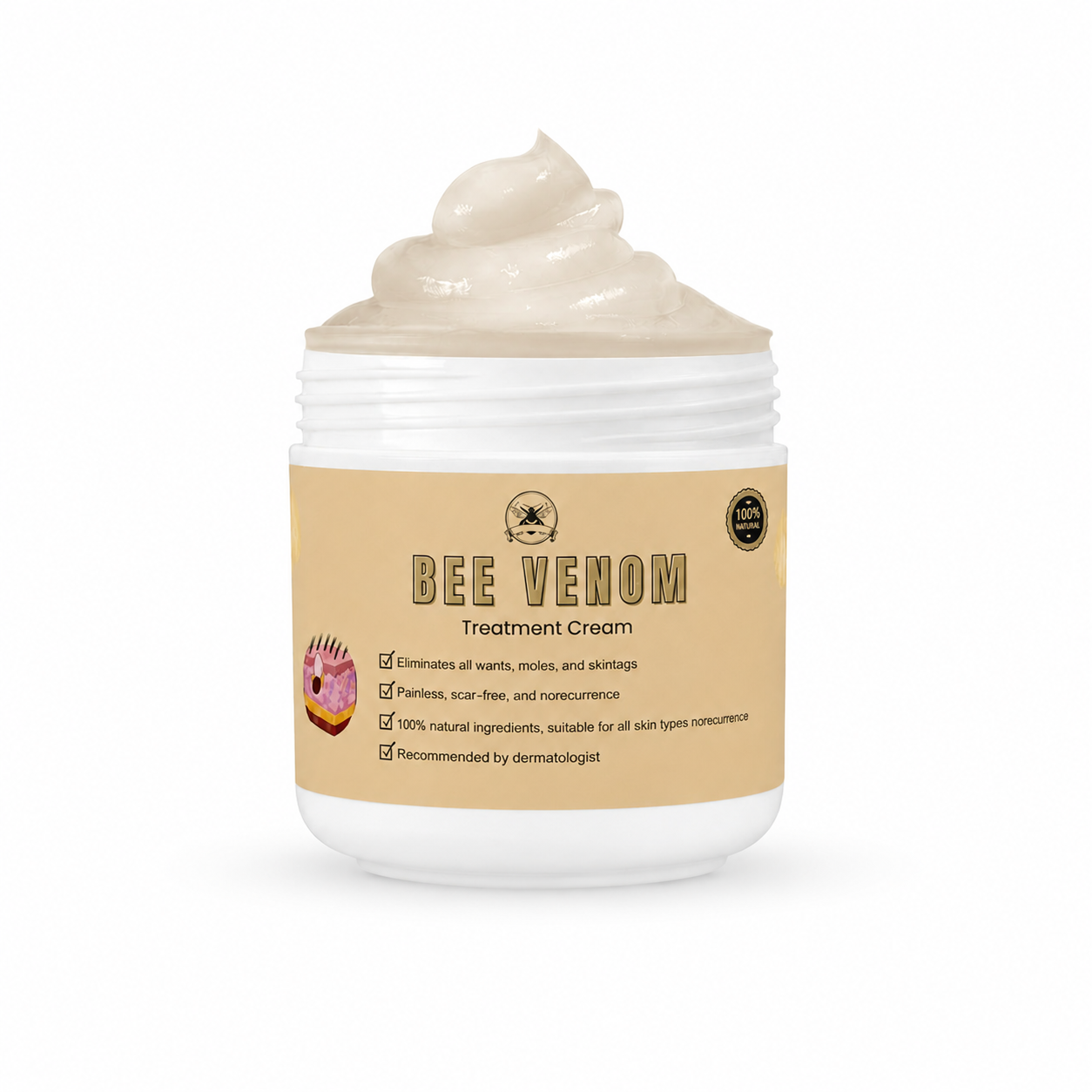 Crema corporal Bee Venom